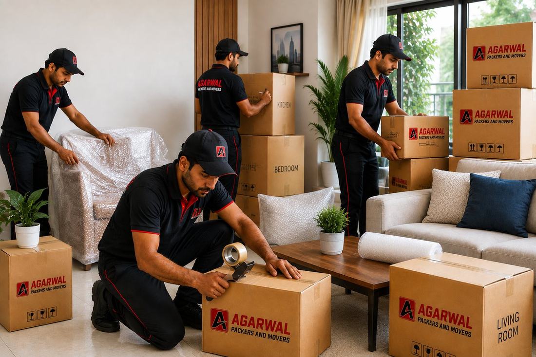 Household shifting by Agarwal Packers and Movers in Mumbai